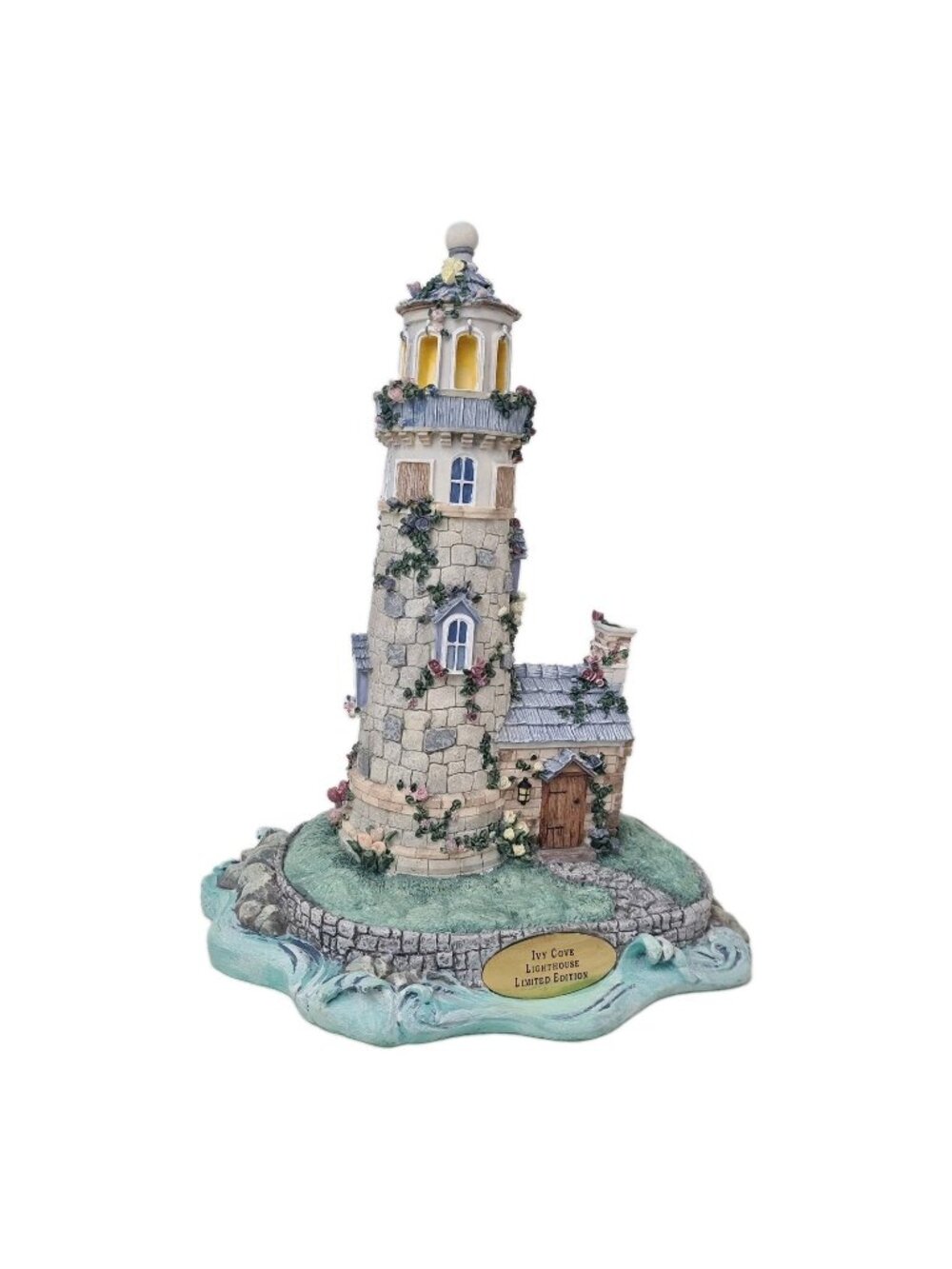 Ivy & Innocence Retired "Ivy Cobe Lighthouse" 1349 Porcelain Vintage Building